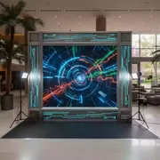 Аренда Фотозона 2D LED 3,2x3,2 м в гранд-отеле «Жемчужина» — ART SPACE