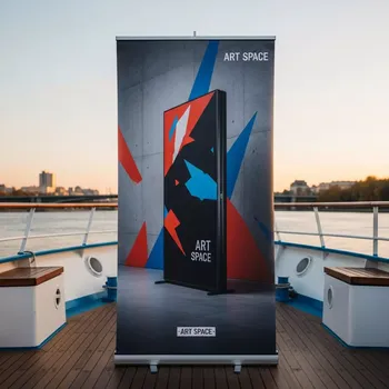 Аренда Пресс волл Joker 3х2 м на теплоходе «Дагомыс» — ART SPACE