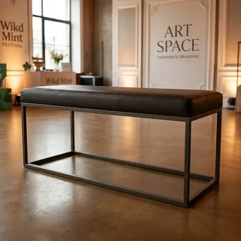 Аренда черной банкетки в Сочи — заказать в ART SPACE