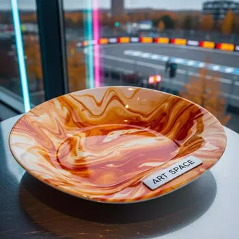 Аренда Тарелка закусочная карамельная АКВАРЕЛЬ в Mövenpick Hotel — ART SPACE