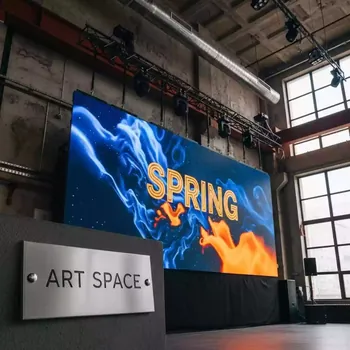 Аренда Экраны светодиодные P1 в ресторане «Высота 5642» — ART SPACE