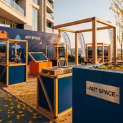 Аренда Аттракционы на День строителя в Mövenpick Hotel — ART SPACE