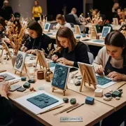 Аренда Мастер класс фигурное панно из полимерной глины на арене «Фишт» — ART SPACE