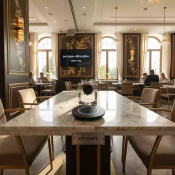 Аренда Комплект для видеоконференции AV Production VP 1 в ресторане «Brunello» — ART SPACE
