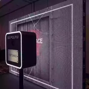 Аренда Фотозона светодиодная 2D LED 3.2х3.2 м в отеле «Звездный» — ART SPACE