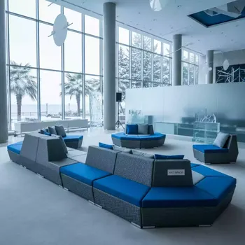 Аренда Диван трансформер из искусственного ротанга YH C1033W set в Radisson Blu Resort & Congress Centre — ART SPACE
