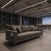 Аренда Диван трехместный Chelsea с подушками в Radisson Collection Paradise — ART SPACE