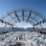 Аренда Крыша арочная граунда Prolyte 16х12 м в Rixos Krasnaya Polyana — ART SPACE