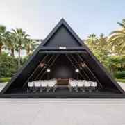 Аренда Треугольный Шатер арочный 10 в Гранд Отель Сочи — ART SPACE