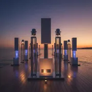 Аренда Комплект свет звук свадебный на пляже «Мандарин» — ART SPACE