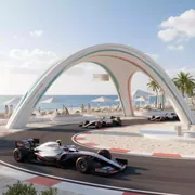 Аренда Крыша арочная гигантская Prolyte Giant Arc в пляжном клубе Del Mar — ART SPACE