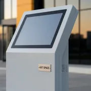 Аренда Киоск интерактивный уличный Street Glass Premium 55 фасадное стекло в комплексе «Дагомыс» — ART SPACE