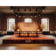Аренда Подиум для показов 14х10 м для концерта в ресторане «Сыроварня» — ART SPACE