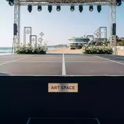 Аренда Подиум сценический 6х4 м на пляже «Мандарин» — ART SPACE