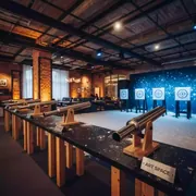 Аренда Тир снежный снежные бластеры в ресторане «Brunello» — ART SPACE