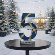 Аренда Нумерация стола № 5 в парке «Ривьера» — ART SPACE