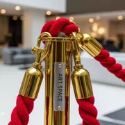 Аренда Канат красный для золотых столбиков в Sport Inn Hotel & Wellness — ART SPACE