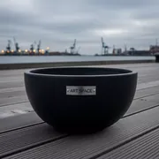 Аренда Кашпо для цветов Prosperplast Beton Bowl чёрный 3,9 л в зале «Чайка» (Морпорт) — ART SPACE