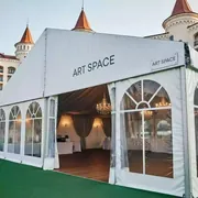 Аренда Шатер 100 кв. м в отеле «Богатырь» — ART SPACE