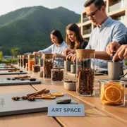 Аренда Мастер класс купаж глинтвейна с кружкой в Green Flow Hotel — ART SPACE