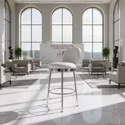 Аренда Барный стул Mira White в санатории «Русь» — ART SPACE