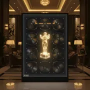 Аренда Стенд голографический LED 2х1,4 для 6 вентиляторов в Mövenpick Hotel — ART SPACE