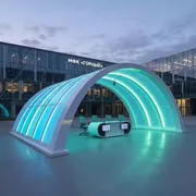 Аренда Шатер арочный 8х8 в МФК «Горный» — ART SPACE