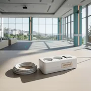 Аренда Сетевой фильтр Power Cube SPG B10 WHITE 3 м 5 розеток с заземлением белый в комплексе «Дагомыс» — ART SPACE