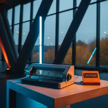 Аренда Переплетчик на пластиковую пружину GMP Elektra TCC 210EPB в ледовой арене «Шайба» — ART SPACE
