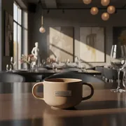 Аренда Бульонная чашка с ручками Organic Fusion в ресторане «Магеллан» — ART SPACE