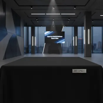 Аренда Скатерть черная габардин 135x210 см в Sport Inn Hotel & Wellness — ART SPACE