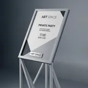Аренда Стойка для плакатов в конгресс-холле отеля Жемчужина — ART SPACE