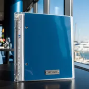 Аренда Обложки для переплета пластиковые Lamirel Transparent A4 150 мкм прозрачные в ресторане «Паруса» — ART SPACE