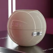 Аренда Кашпо для цветов Prosperplast Coubi Round кремовый 0,5 л в ресторане «Плакучая Ива» — ART SPACE