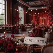 Аренда Декор в бордовом цвете в Gamma Sirius — ART SPACE