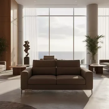 Аренда Диван Юта прямой тканевый коричневый в отеле Hyatt Regency Sochi — ART SPACE