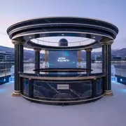 Аренда Стойка барная WSD на VIP-яхте (Имеретинский порт) — ART SPACE