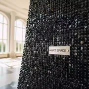 Аренда Фотозона черная из пайеток в санатории «Черноморье» — ART SPACE