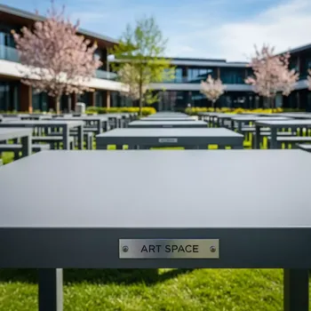 Аренда Столы пластиковые прямоугольные садовые в Novotel Resort — ART SPACE