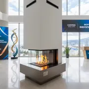 Аренда Биокамин угловой ZeFire Standart 1100 левый правый в Cosmos Sochi Hotel — ART SPACE
