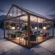 Аренда Шатер прозрачный деревянный 36 м² в Panorama by Mercure — ART SPACE