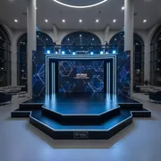 Аренда Сцена двускатная 4х3 черная в Cosmos Sochi Hotel — ART SPACE