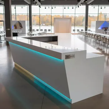 Аренда Стойка барная 336х66 см с LED подсветкой 18 338 в Sport Inn Hotel & Wellness — ART SPACE