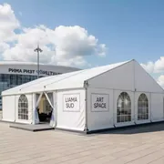 Аренда Шатер прямоугольный Liama Sud на арене «Фишт» — ART SPACE