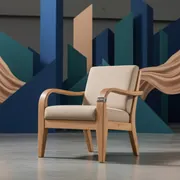 Аренда Кресла из акации Everton в ОКЦ «Галактика» — ART SPACE