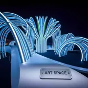 Аренда Инсталляция Flumen Design Regen в МФК «Горный» — ART SPACE