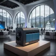 Аренда Комплект тонеров ColorWave 3700 3800 голубой 4x500 в ледовом дворце «Роза Хутор» — ART SPACE