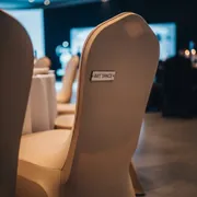 Аренда Чехол на стул универсальный шампань в Pullman Sochi Centre — ART SPACE