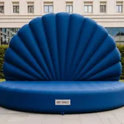 Аренда Сцена ракушка надувная синяя в Courtyard by Marriott Sochi — ART SPACE