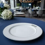 Аренда Тарелки КРИСП с серебряным кантом в Radisson Blu Resort & Congress Centre — ART SPACE